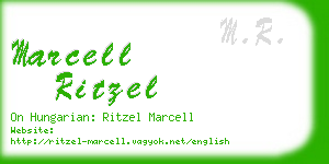 marcell ritzel business card